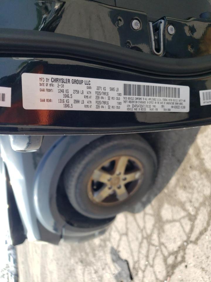 Photo 10 from auction – 2010 DODGE JOURNEY SE with VIN 3D4PG4FB5AT170193