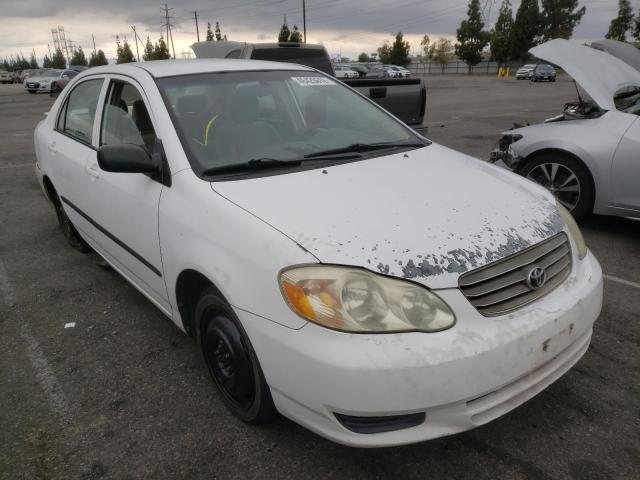 Photo 1 from auction – 2003 TOYOTA COROLLA CE with VIN 1NXBR32E93Z152991