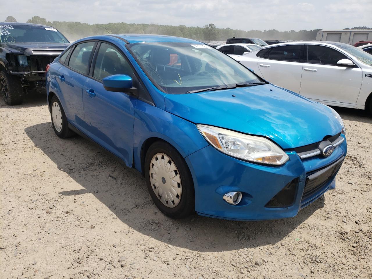 FORD FOCUS SE 2012 with VIN 1FAHP3F29CL157883 - Photo from auction