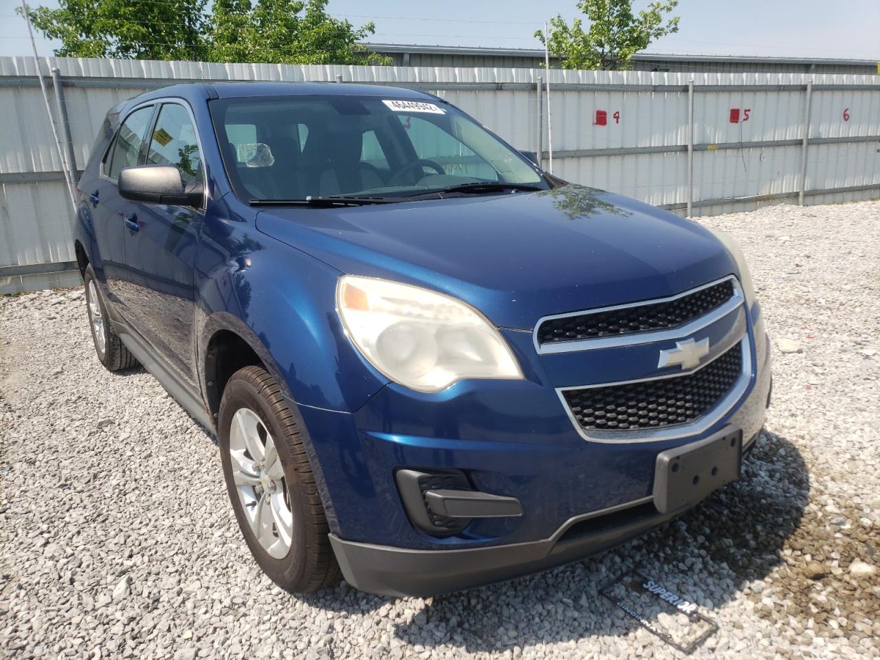 CHEVROLET EQUINOX LS 2010 with VIN 2CNALBEW9A6209357 - Photo from auction