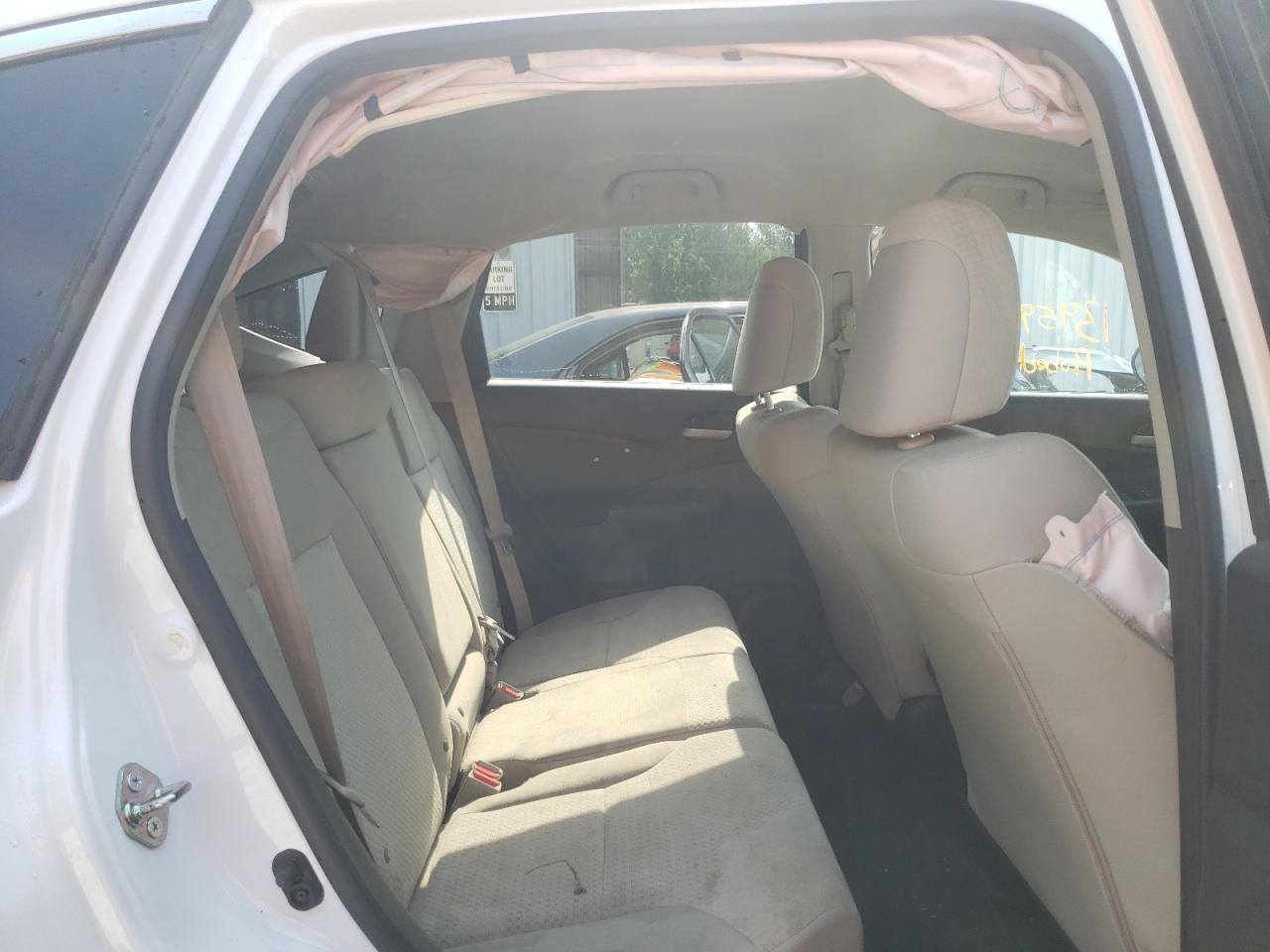 Photo 6 from auction – 2016 HONDA CR-V SE with VIN 5J6RM3H4XGL014706