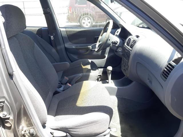 Photo 5 from auction – 2001 HYUNDAI ACCENT GL with VIN KMHCG45C01U190682