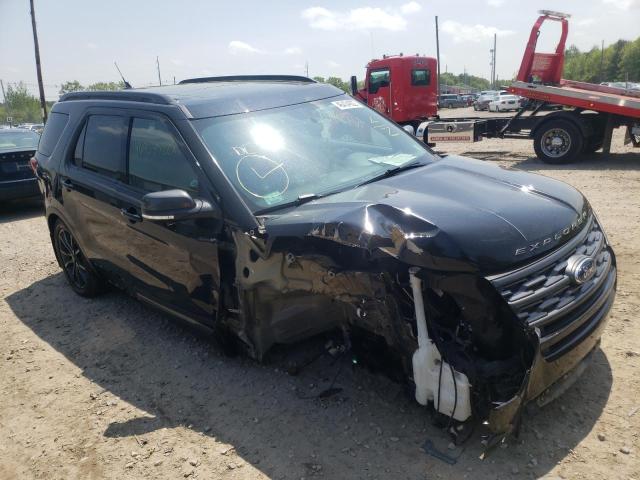 FORD EXPLORER X 2018 with VIN 1FM5K8D82JGA60414 - Photo from auction