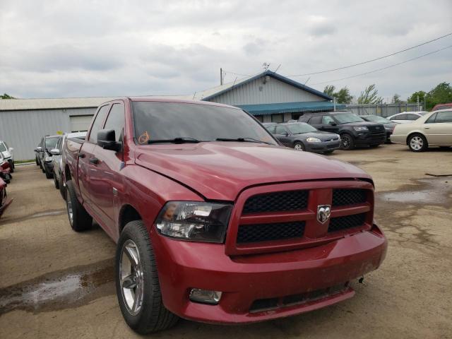 DODGE RAM 1500 S 2012 with VIN 1C6RD7FT9CS314767 - Photo from auction