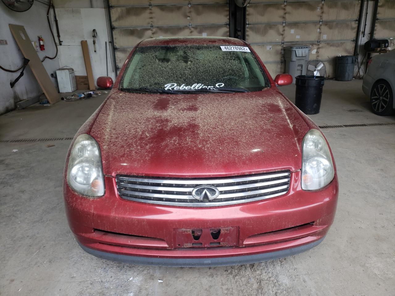Photo 9 from auction – 2003 INFINITI G35 with VIN JNKCV51E13M010733