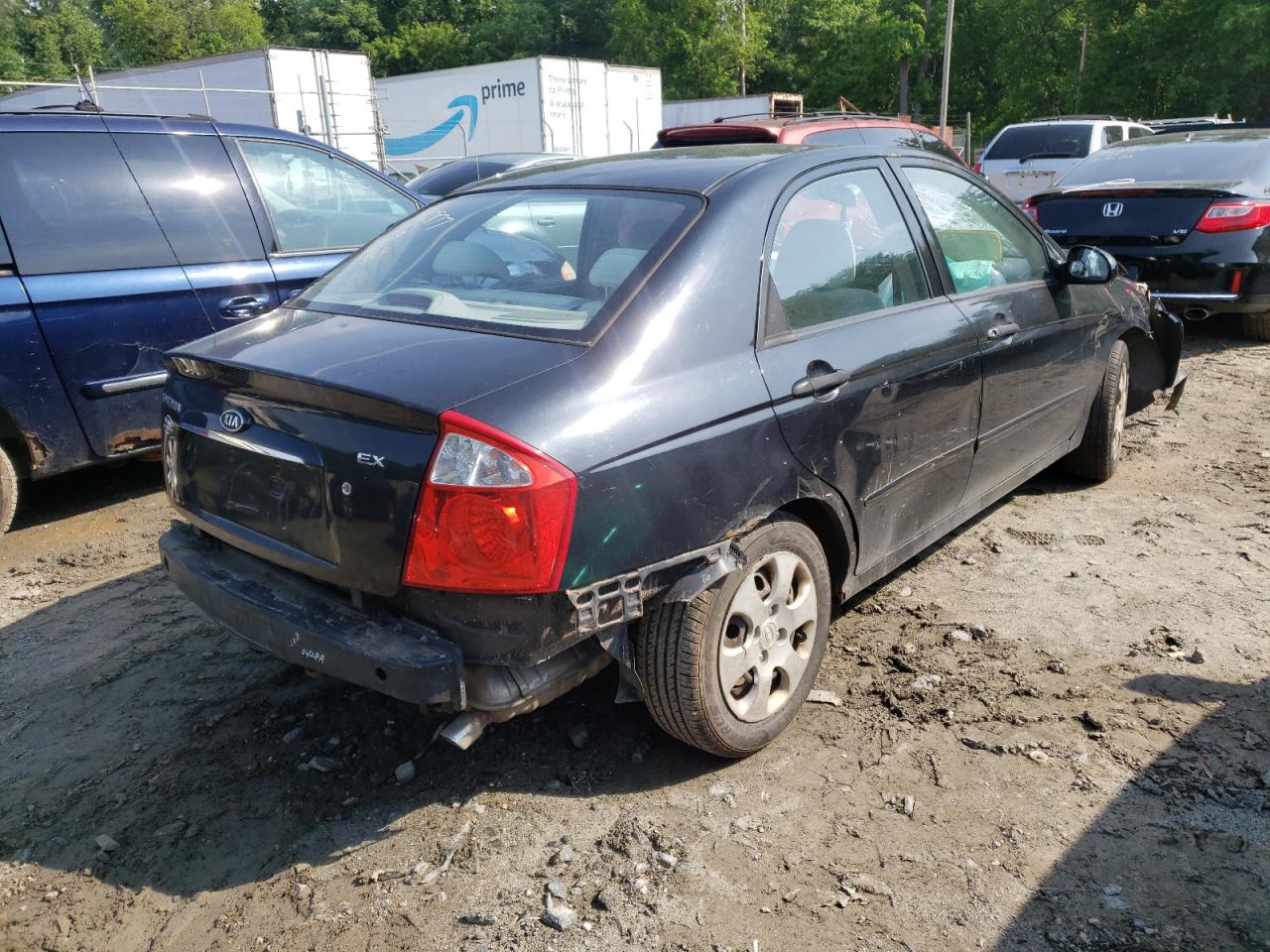 Photo 4 from auction – 2006 KIA SPECTRA LX with VIN KNAFE121665326269