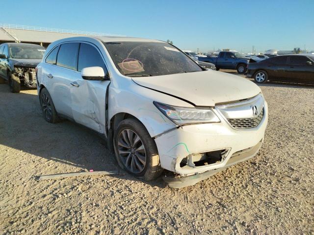 ACURA MDX TECHNO 2014 with VIN 5FRYD3H42EB005823 - Photo from auction