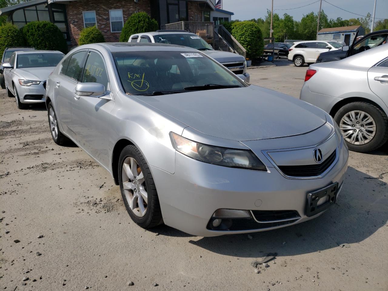 ACURA TL 2012 with VIN 19UUA9F25CA003598 - Photo from auction