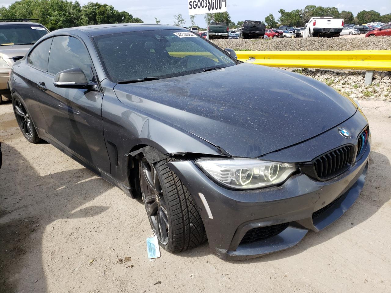 BMW 435 I 2014 with VIN WBA3R1C50EK192545 - Photo from auction