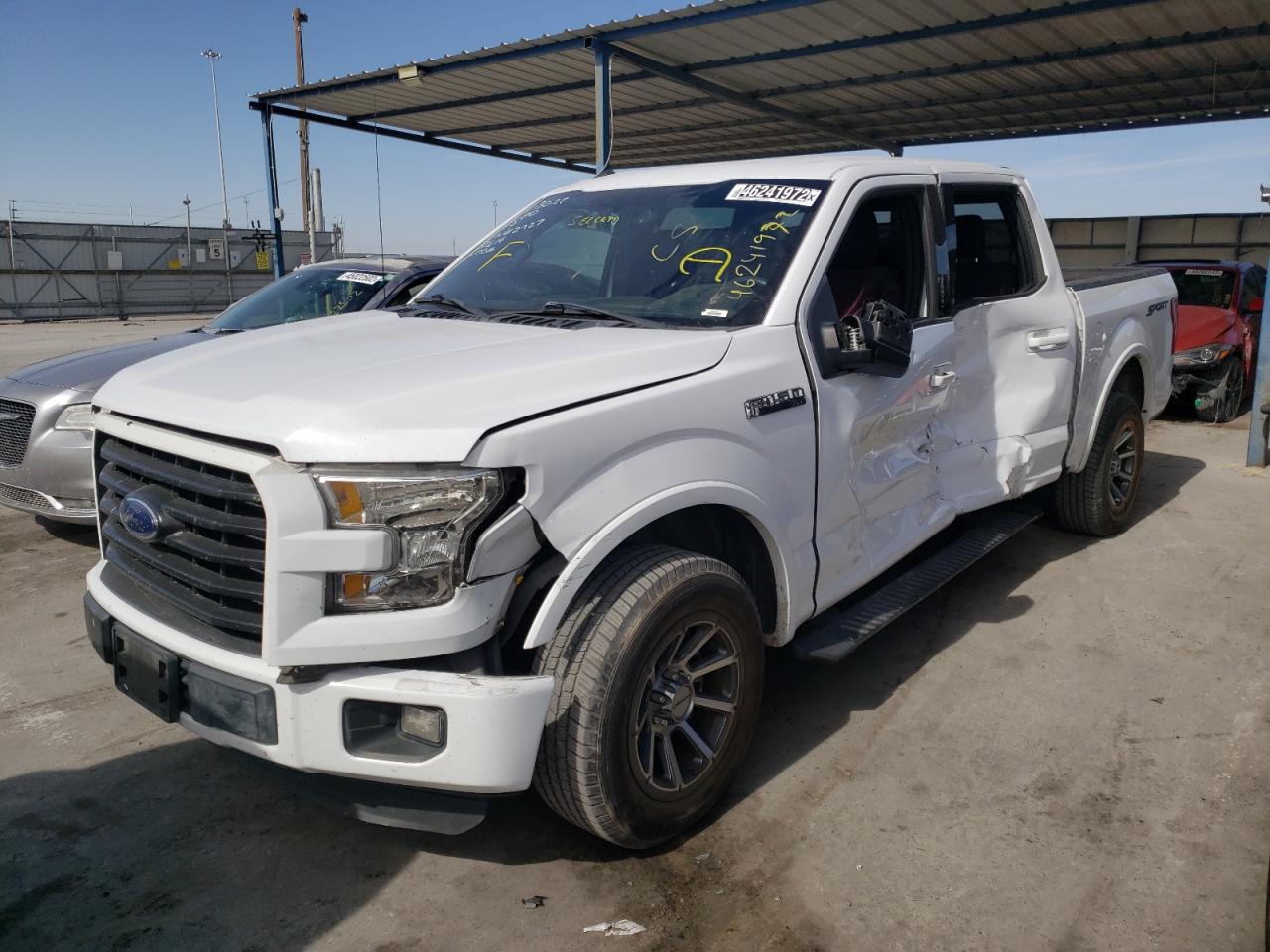 Photo 2 from auction – 2016 FORD F150 SUPER with VIN 1FTEW1CFXGKE82727