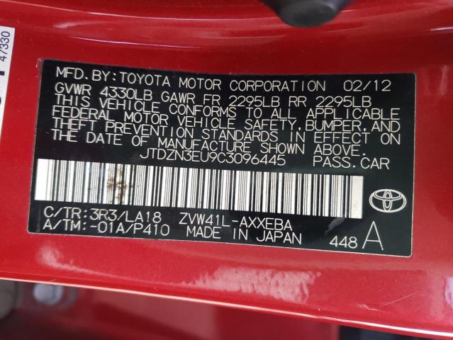 Photo 10 from auction – 2012 TOYOTA PRIUS V with VIN JTDZN3EU9C3096445