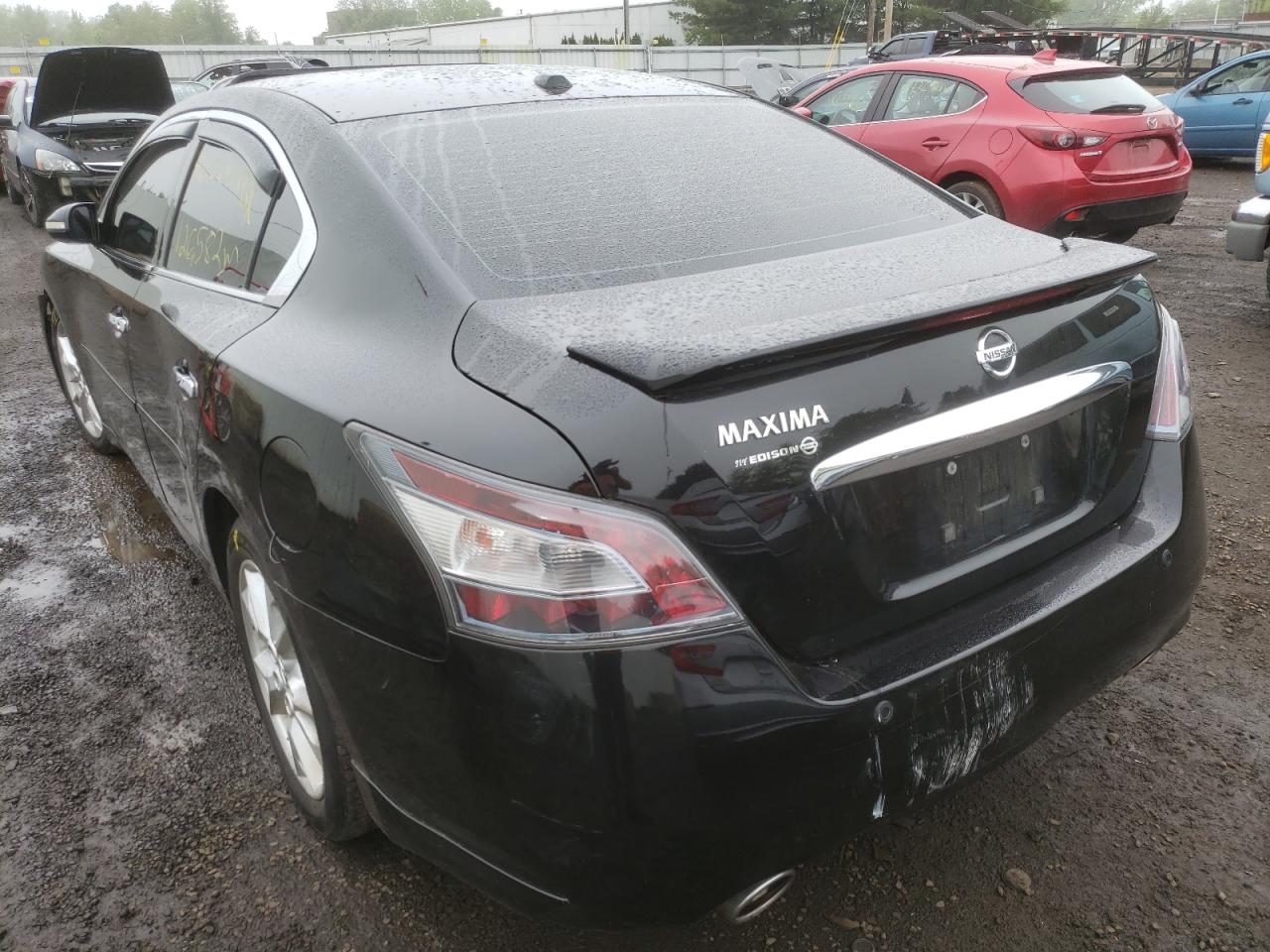 Photo 3 from auction – 2012 NISSAN MAXIMA S with VIN 1N4AA5AP1CC849587