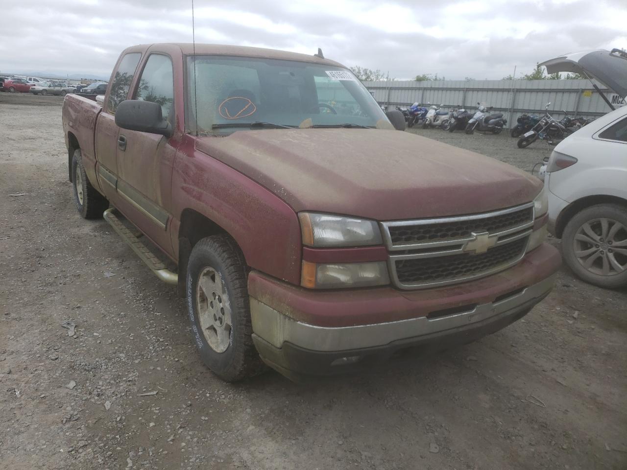 CHEVROLET SILVERADO 2007 with VIN 1GCEK19B77Z178729 - Photo from auction