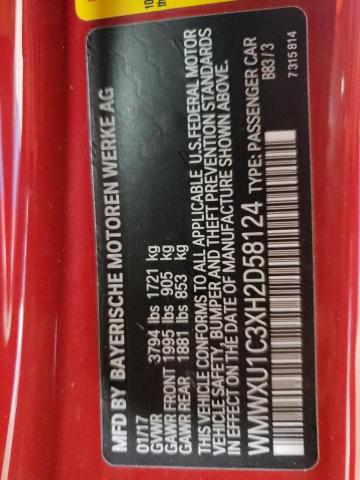 Photo 10 from auction – 2017 MINI COOPER with VIN WMWXU1C3XH2D58124