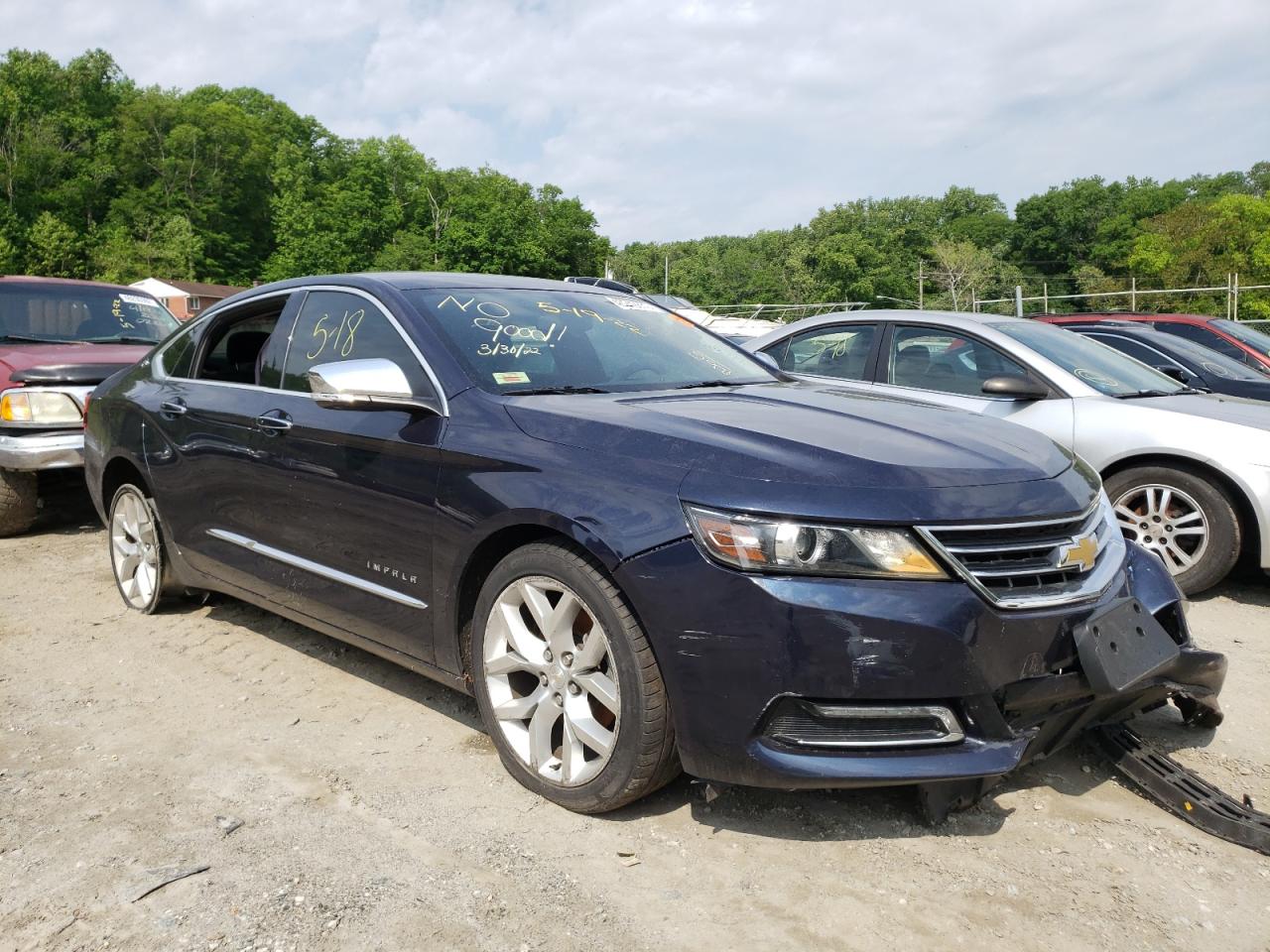 CHEVROLET IMPALA PRE 2019 with VIN 2G1105S35K9133279 - Photo from auction