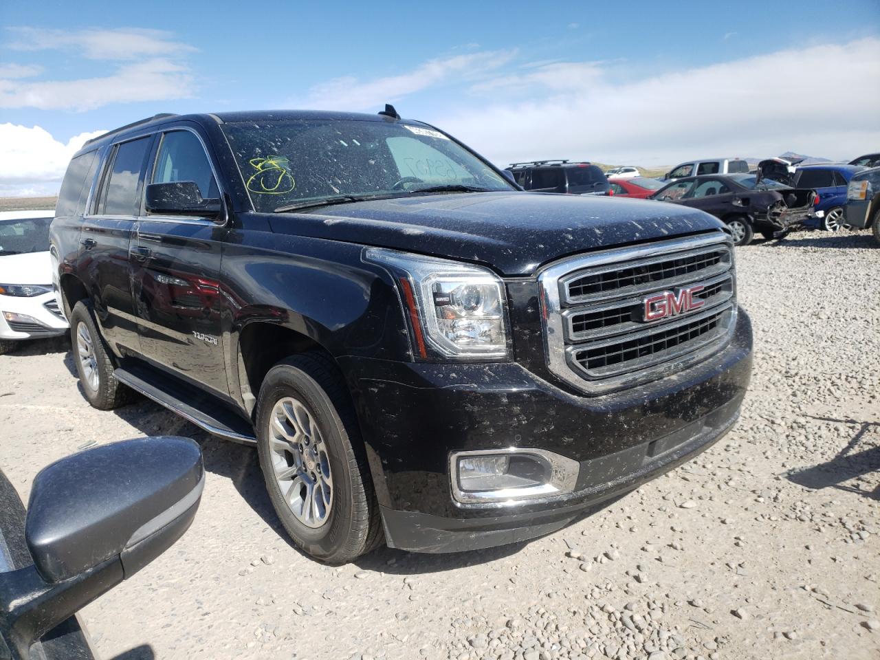 GMC YUKON SLT 2020 with VIN 1GKS2BKC1LR215445 - Photo from auction