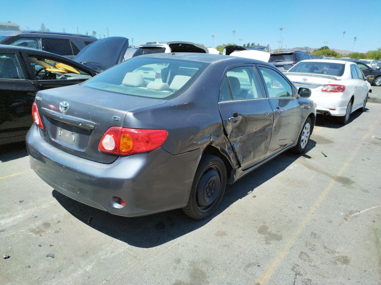 Photo 4 from auction – 2009 TOYOTA COROLLA BA with VIN 1NXBU40E19Z124781