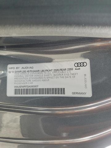 Photo 10 from auction – 2013 AUDI A5 PREMIUM with VIN WAUGFAFR7DA060007