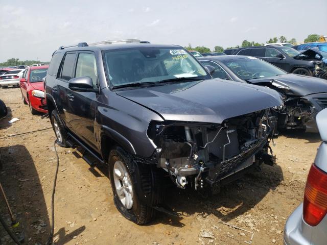 TOYOTA 4RUNNER SR 2021 with VIN JTEEU5JRXM5245722 - Photo from auction