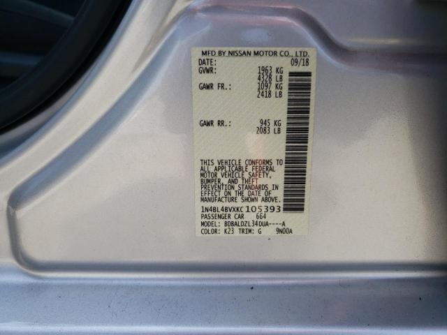 Photo 10 from auction – 2019 NISSAN ALTIMA S with VIN 1N4BL4BVXKC105393