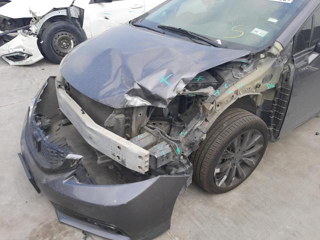 Photo 9 from auction – 2015 HONDA CIVIC EXL with VIN 2HGFB2F97FH530803