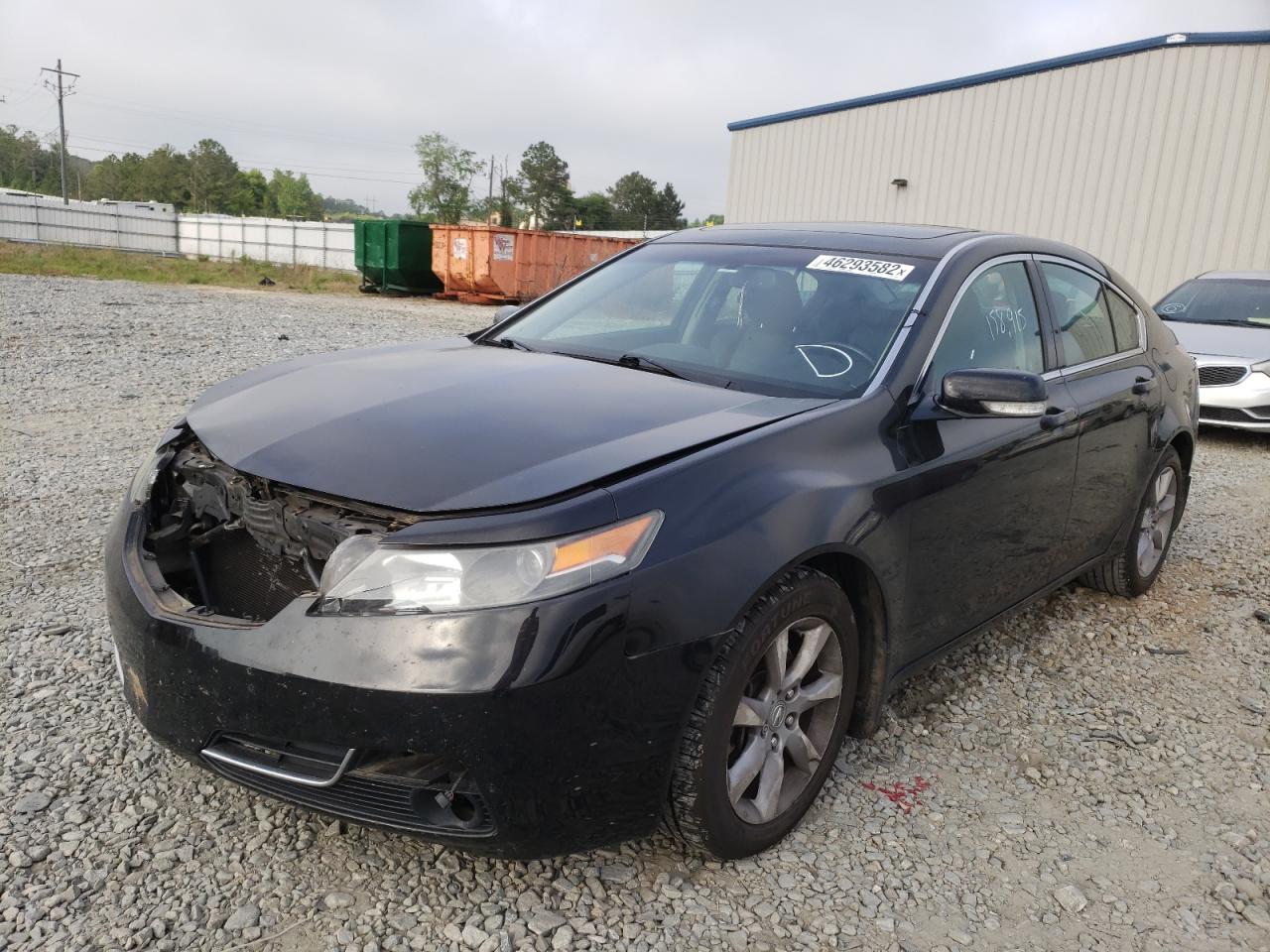 Photo 2 from auction – 2012 ACURA TL with VIN 19UUA8F21CA016326