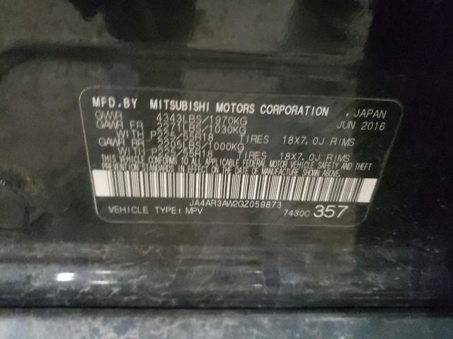 Photo 10 from auction – 2016 MITSUBISHI OUTLANDER with VIN JA4AR3AW2GZ059873