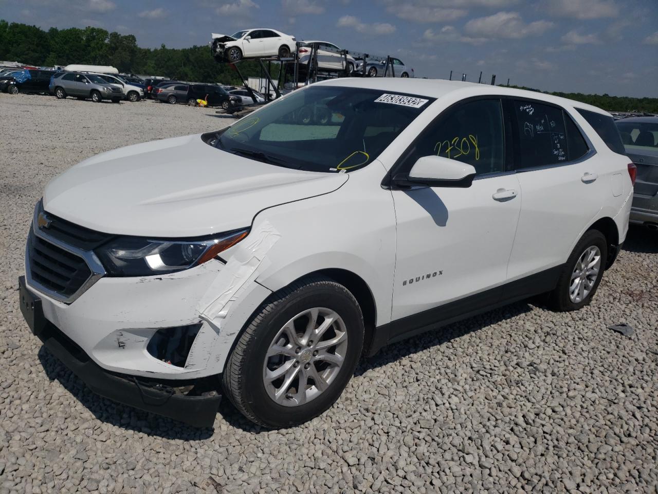 Photo 2 from auction – 2020 CHEVROLET EQUINOX LT with VIN 3GNAXJEV9LS560629