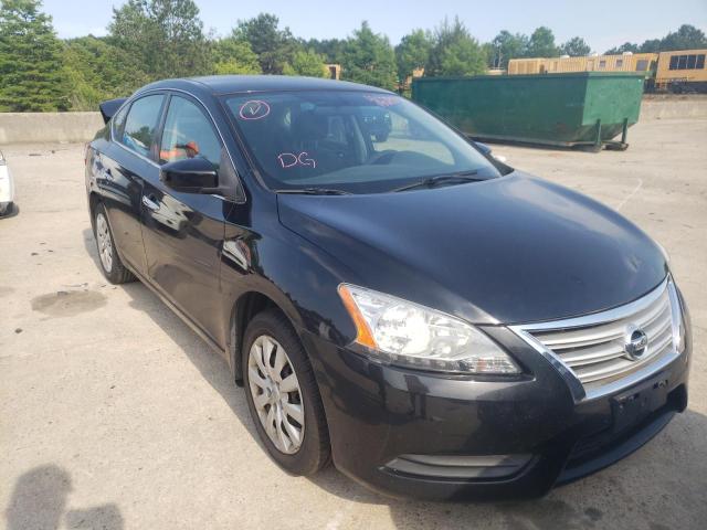 NISSAN SENTRA S 2013 with VIN 1N4AB7AP9DN905757 - Photo from auction