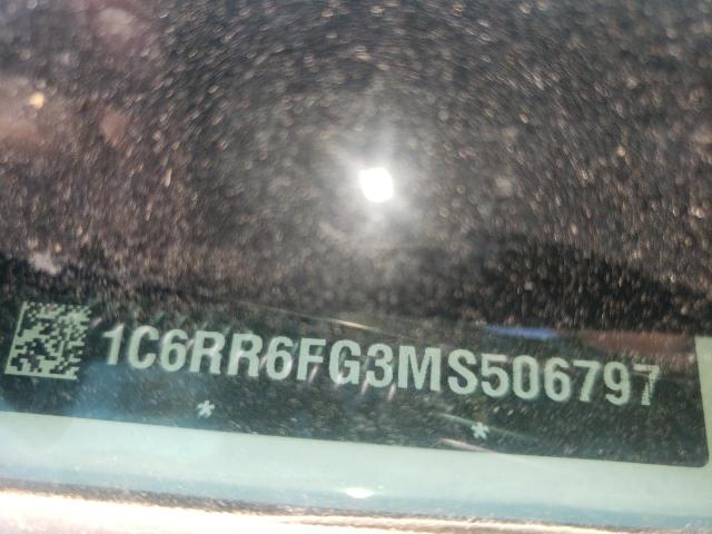 Photo 10 from auction – 2021 RAM 1500 CLASS with VIN 1C6RR6FG3MS506797