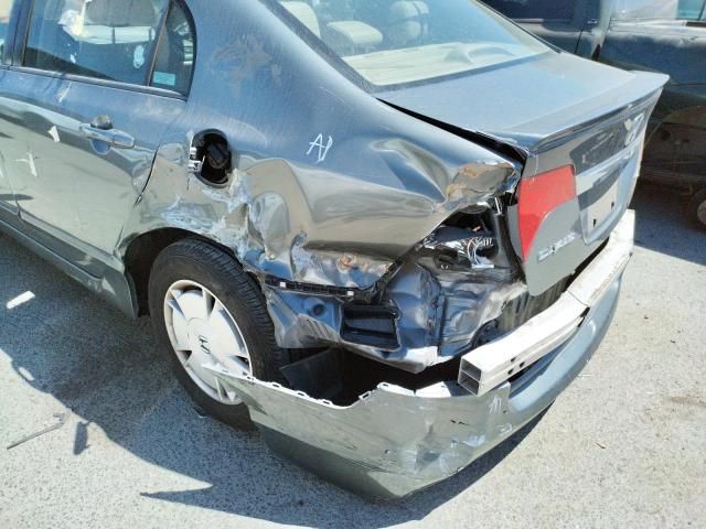 Photo 9 from auction – 2011 HONDA CIVIC HYBR with VIN JHMFA3F26BS001385