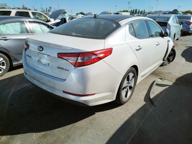 Photo 4 from auction – 2013 KIA OPTIMA HYB with VIN KNAGM4AD5D5057070