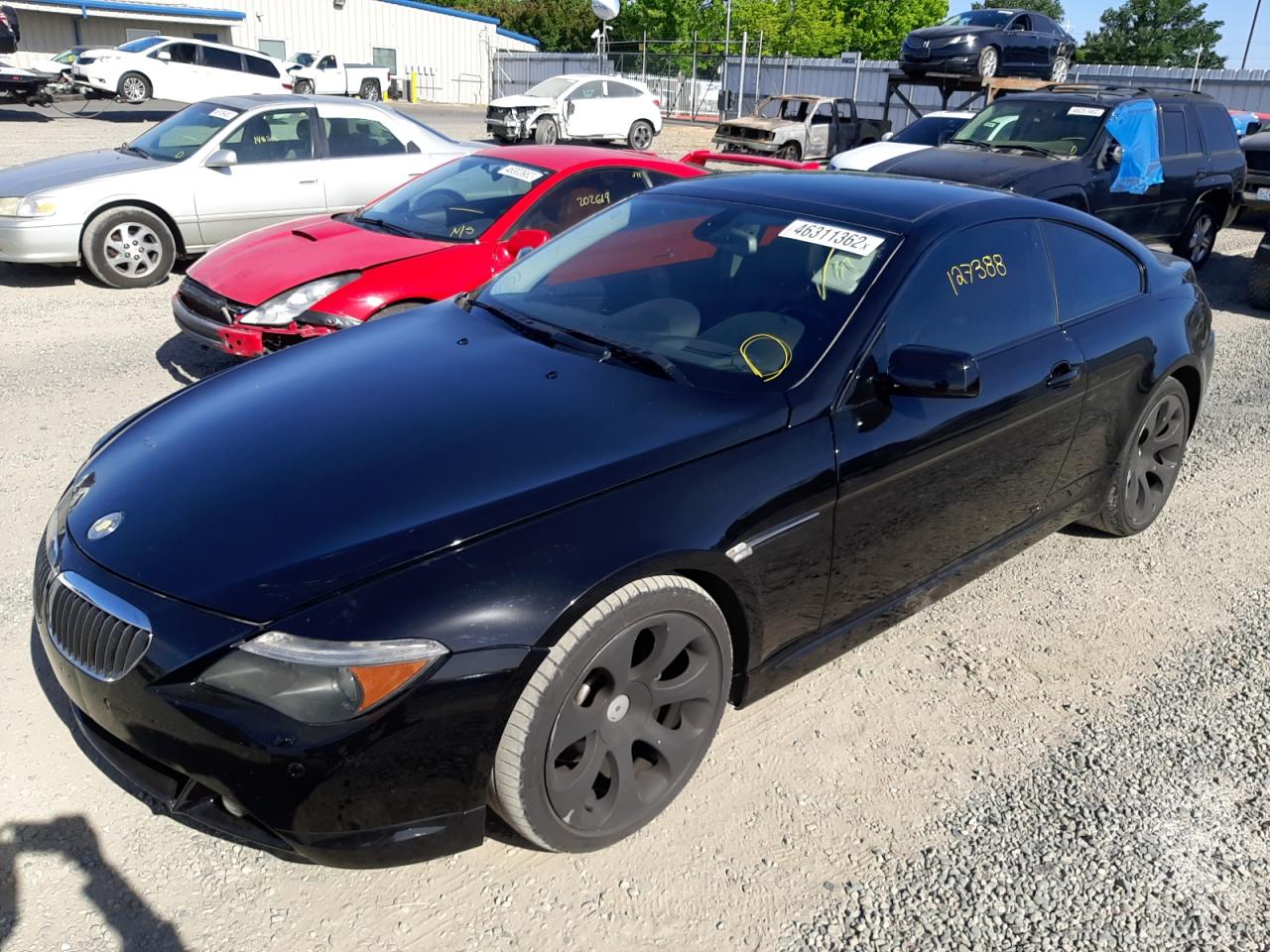 Photo 2 from auction – 2007 BMW 650 I with VIN WBAEH13537CR52864