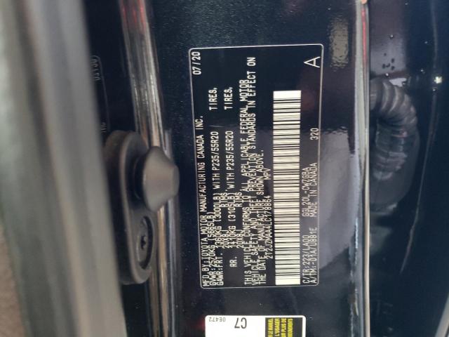 Photo 10 from auction – 2020 LEXUS RX 350 with VIN 2T2JZMAA4LC178864