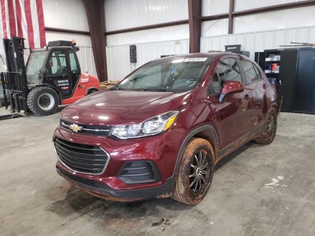 Photo 2 from auction – 2017 CHEVROLET TRAX LS with VIN 3GNCJKSB9HL275036