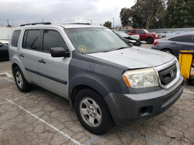 HONDA PILOT LX 2010 with VIN 5FNYF3H29AB009923 - Photo from auction