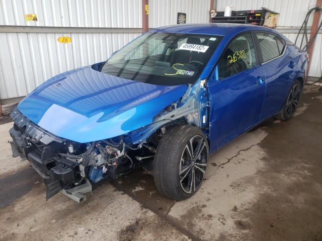 Photo 2 from auction – 2020 NISSAN SENTRA SR with VIN 3N1AB8DV2LY209448
