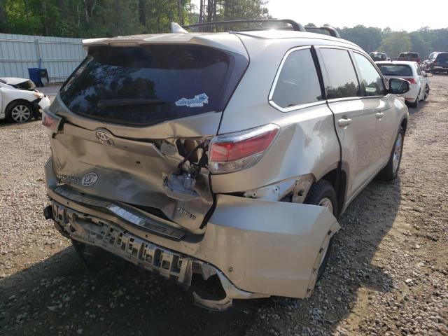 Photo 4 from auction – 2015 TOYOTA HIGHLANDER with VIN 5TDYKRFH5FS097846