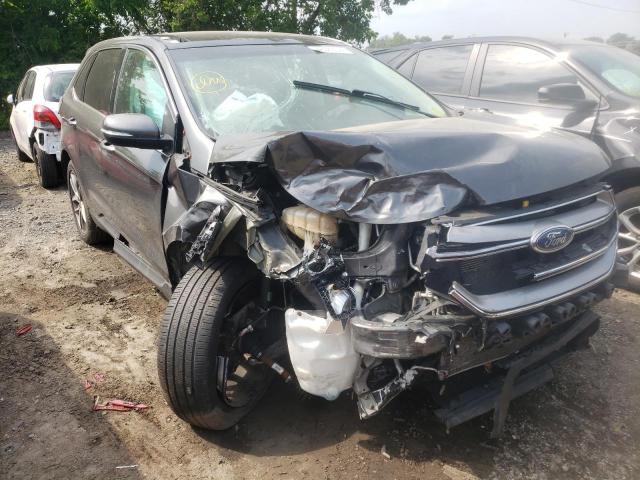 FORD EDGE TITAN 2015 with VIN 2FMTK4K88FBB77464 - Photo from auction