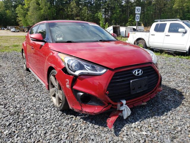 HYUNDAI VELOSTER T 2013 with VIN KMHTC6AE1DU171321 - Photo from auction