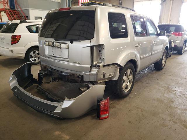 Photo 4 from auction – 2011 HONDA PILOT EXL with VIN 5FNYF4H66BB036779