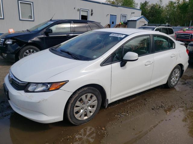 Photo 2 from auction – 2012 HONDA CIVIC LX with VIN 19XFB2F59CE373312