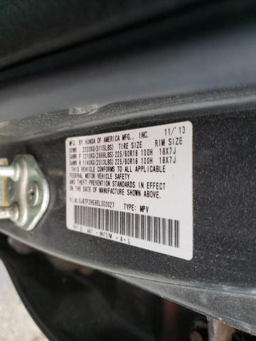Photo 10 from auction – 2014 HONDA CROSSTOUR with VIN 5J6TF2H58EL000027