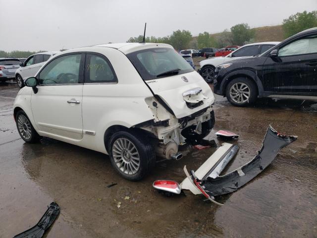 Photo 3 from auction – 2012 FIAT 500 LOUNGE with VIN 3C3CFFCR7CT118504