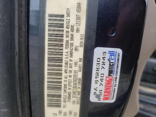 Photo 10 from auction – 2014 CHRYSLER TOWN & COU with VIN 2C4RC1BG4ER229101