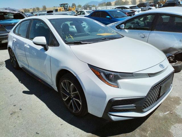 TOYOTA COROLLA SE 2020 with VIN 5YFS4RCE0LP053669 - Photo from auction