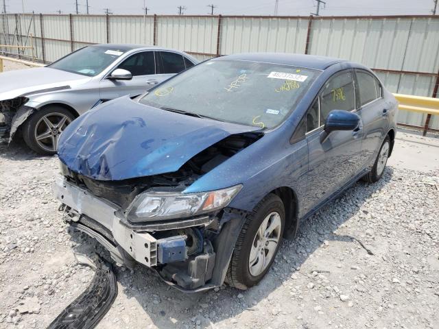 Photo 2 from auction – 2015 HONDA CIVIC LX with VIN 19XFB2F50FE018100