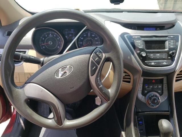 Photo 9 from auction – 2013 HYUNDAI ELANTRA GL with VIN 5NPDH4AE7DH282979