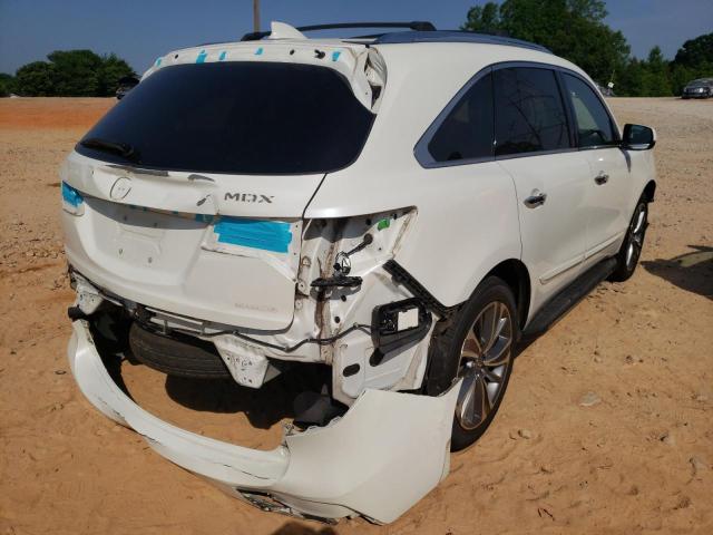Photo 4 from auction – 2017 ACURA MDX TECHNO with VIN 5FRYD4H59HB020774