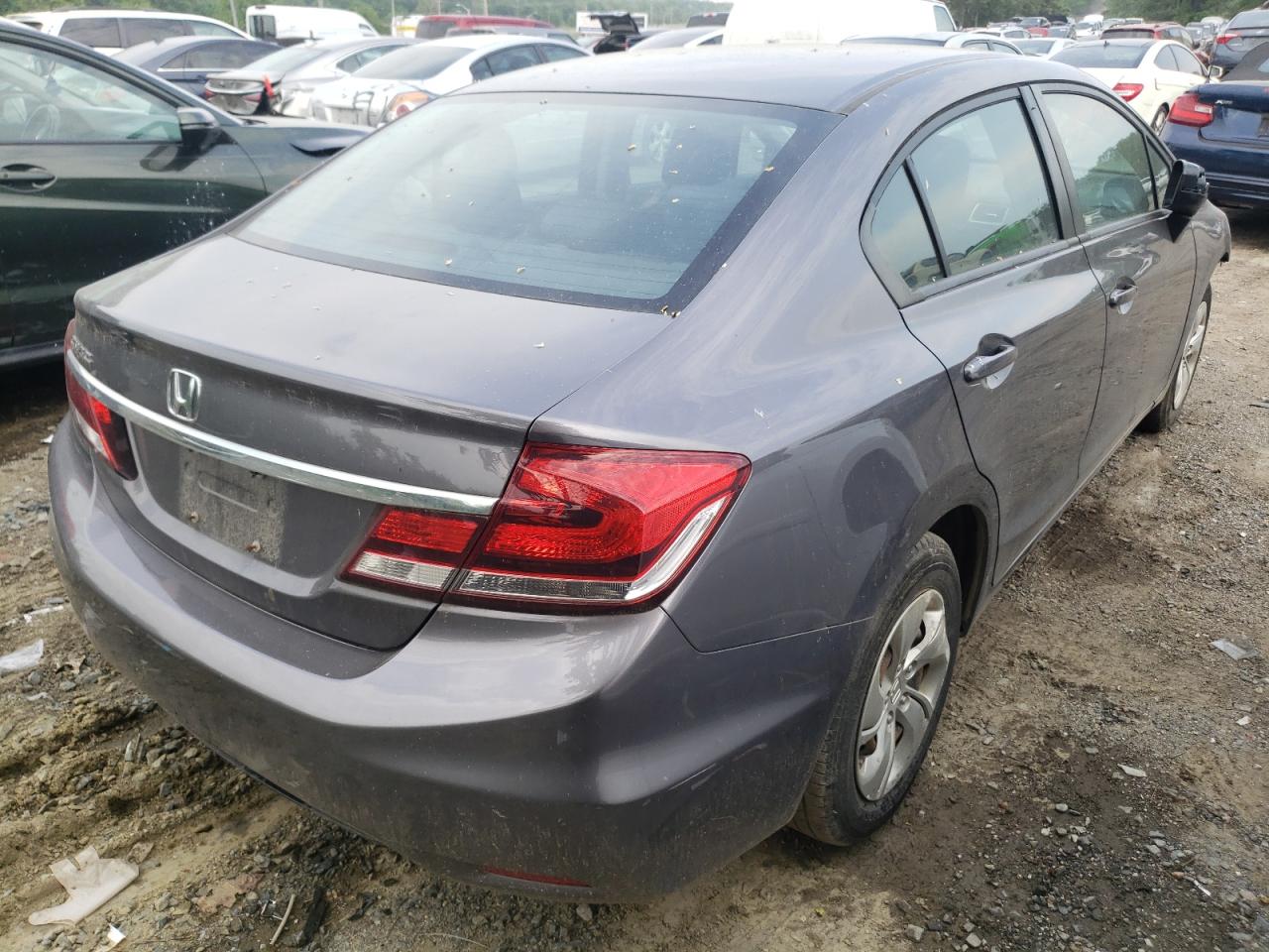 Photo 4 from auction – 2015 HONDA CIVIC LX with VIN 19XFB2F54FE059135